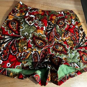 Funkalicious Vintage Paisley Booty Shorts